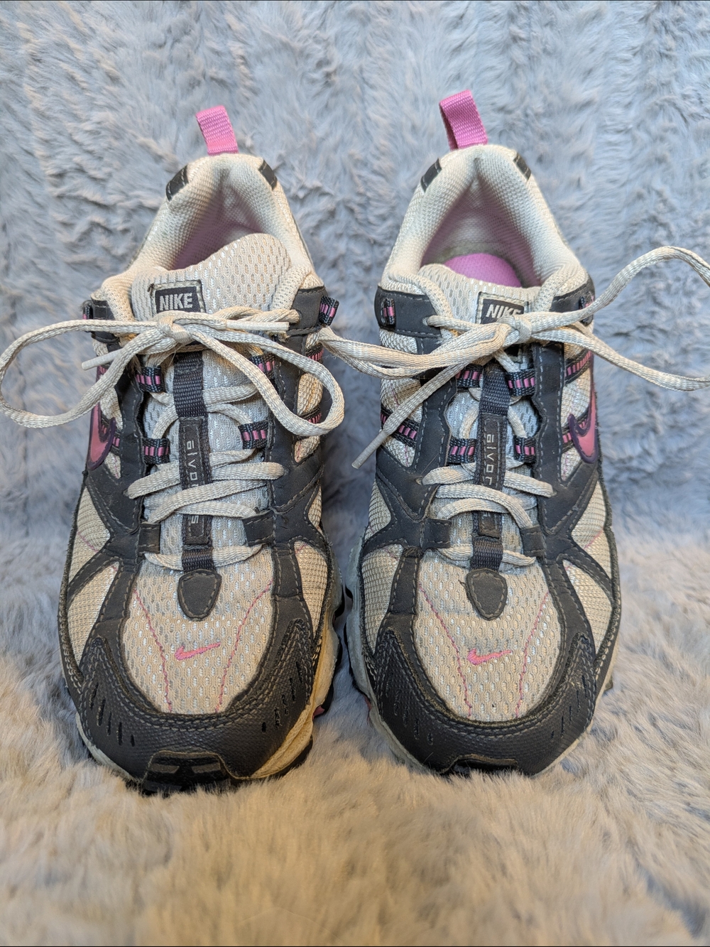 Nike Air Alvord 5 Trail Running Shoes Gray & Pink Women's Size 7